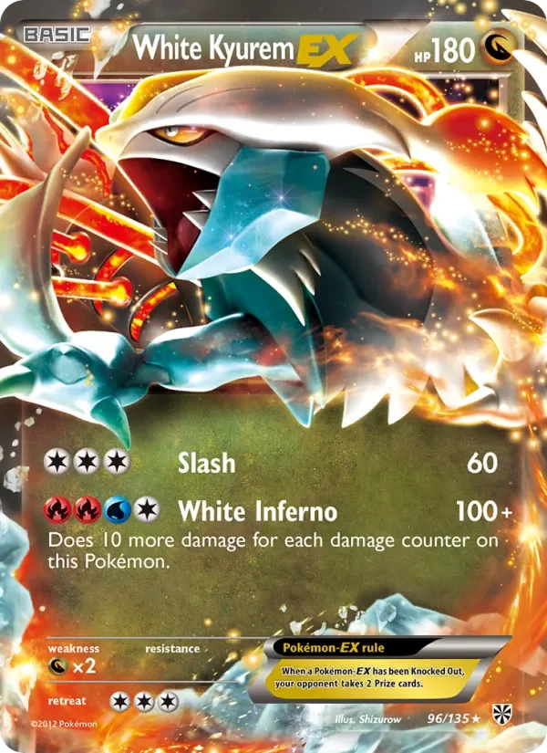White Kyurem-EX - Non-holo