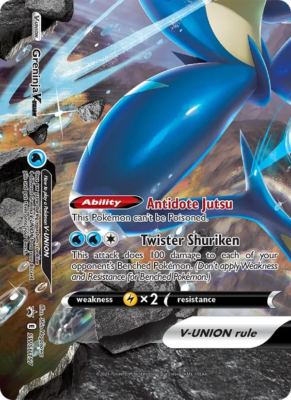 Greninja V-UNION - Holo