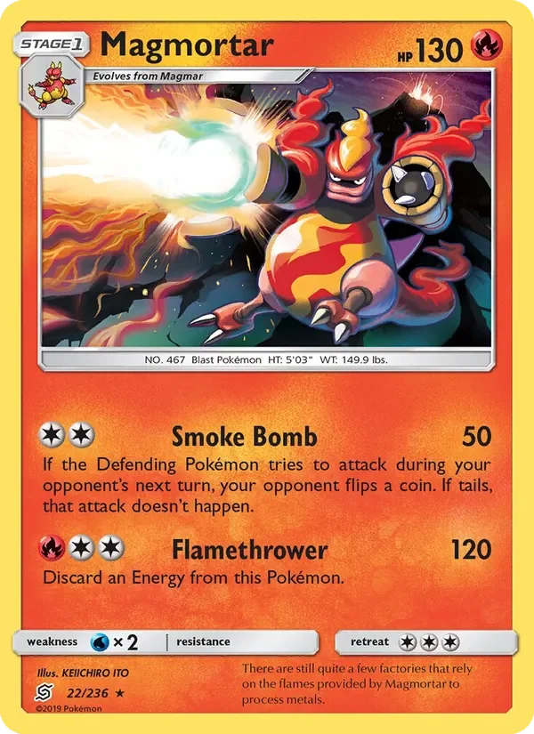 Magmortar - Non-holo