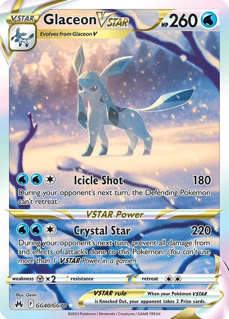 Glaceon VSTAR - Holo