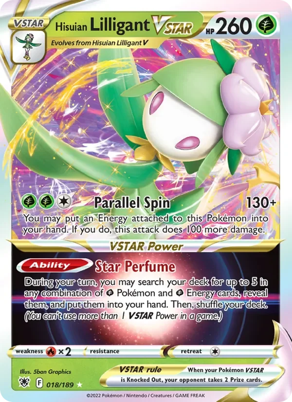 Hisuian Lilligant VSTAR - Holo