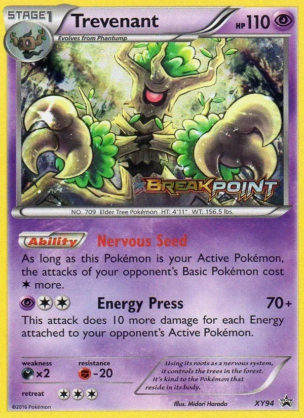 Trevenant - Non-holo