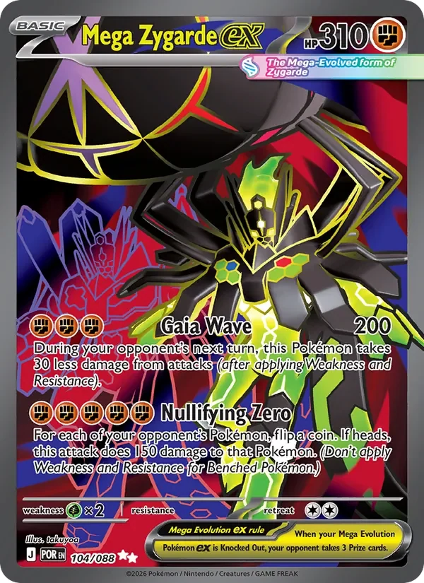 Mega Zygarde ex - Full Art