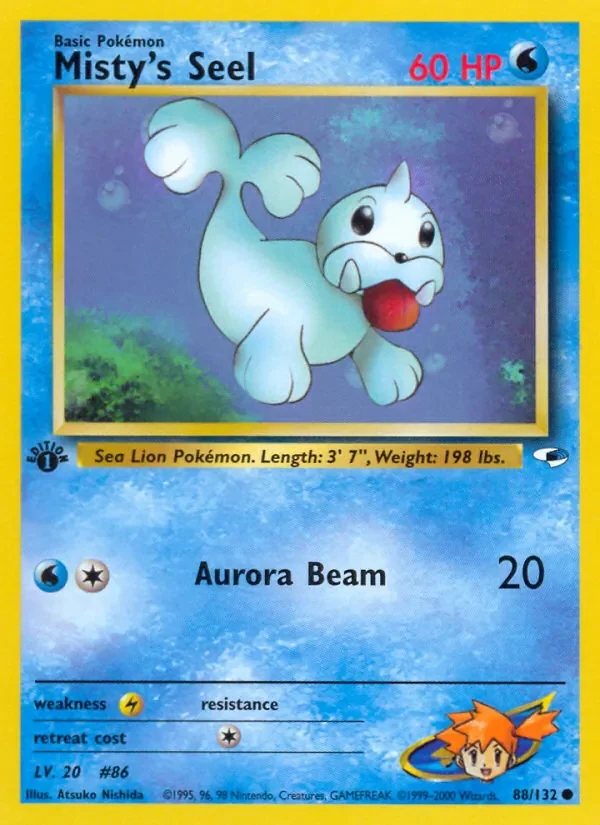 Misty's Seel - Non-holo