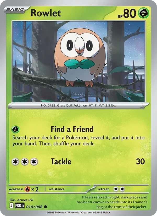 Rowlet - Non-holo