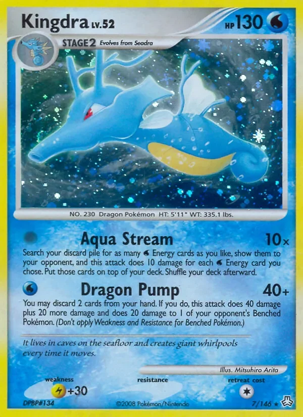 Kingdra - Holo