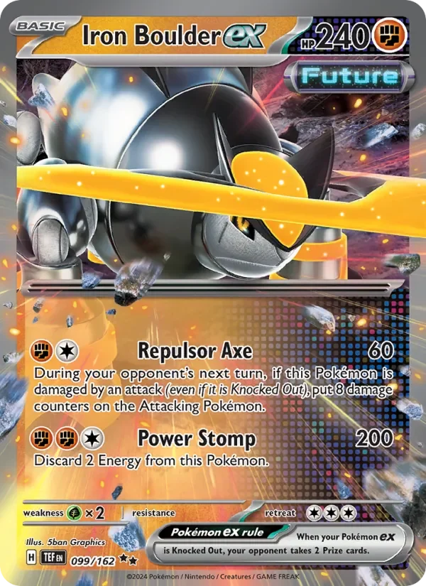 Iron Boulder ex - Holo
