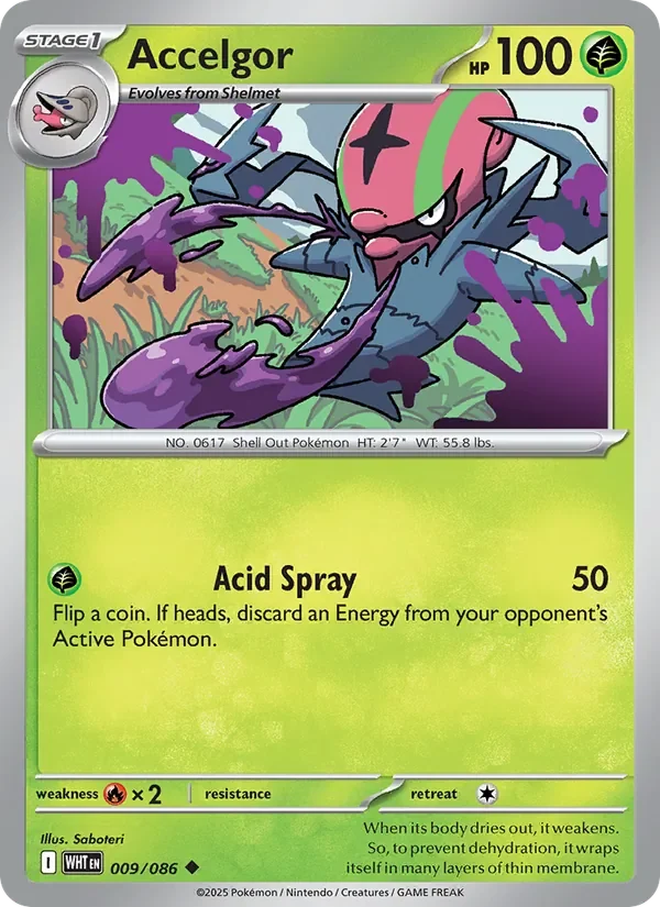 Accelgor - Non-holo