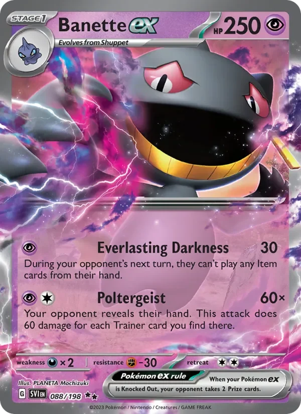 Banette ex - Holo