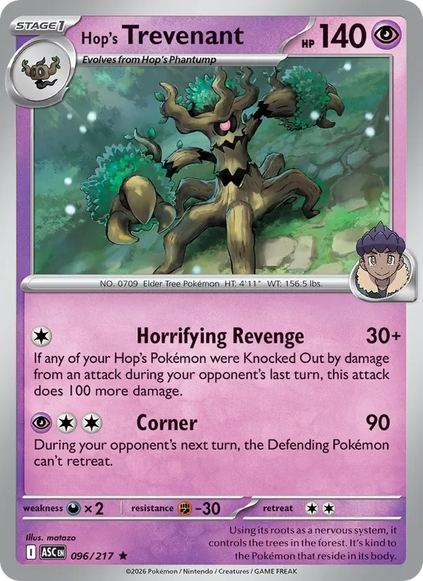 Hop's Trevenant - Holo