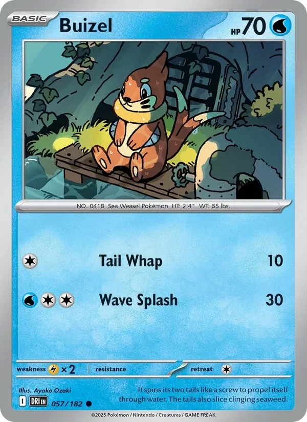Buizel - Non-holo