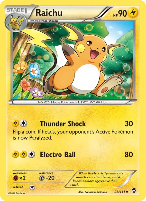Raichu - Non-holo