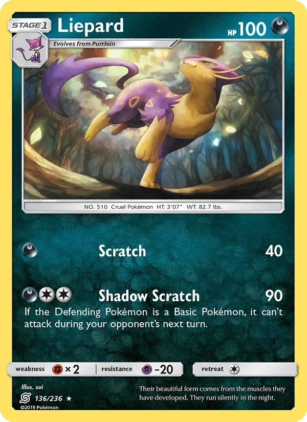 Liepard - Non-holo