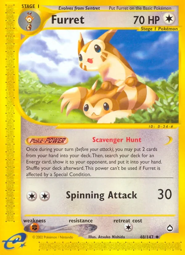 Furret - Non-holo