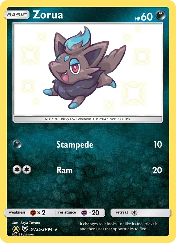 Zorua - Non-holo