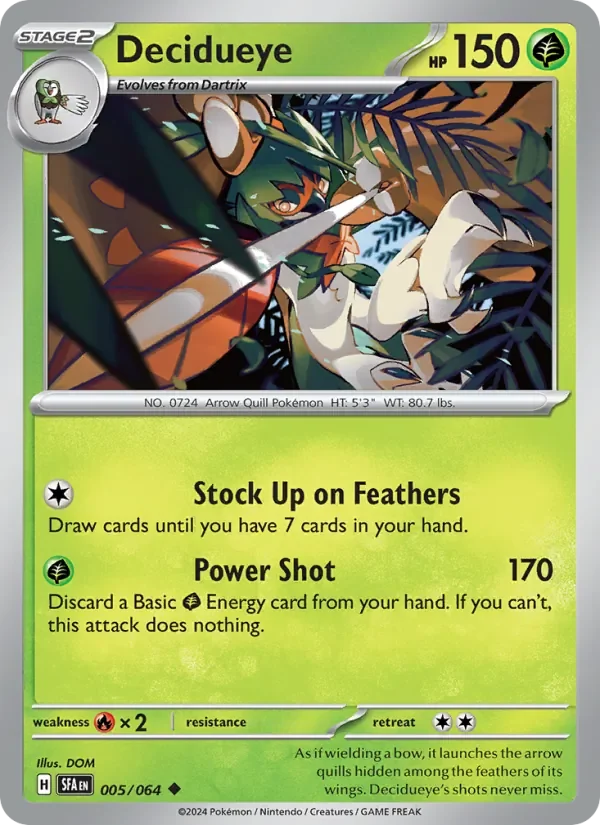 Decidueye - Non-holo