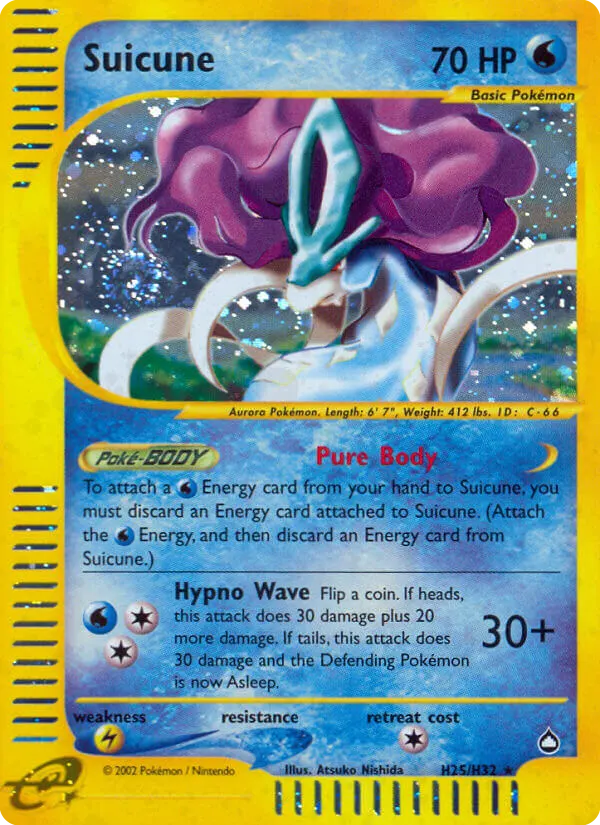 Suicune - Holo