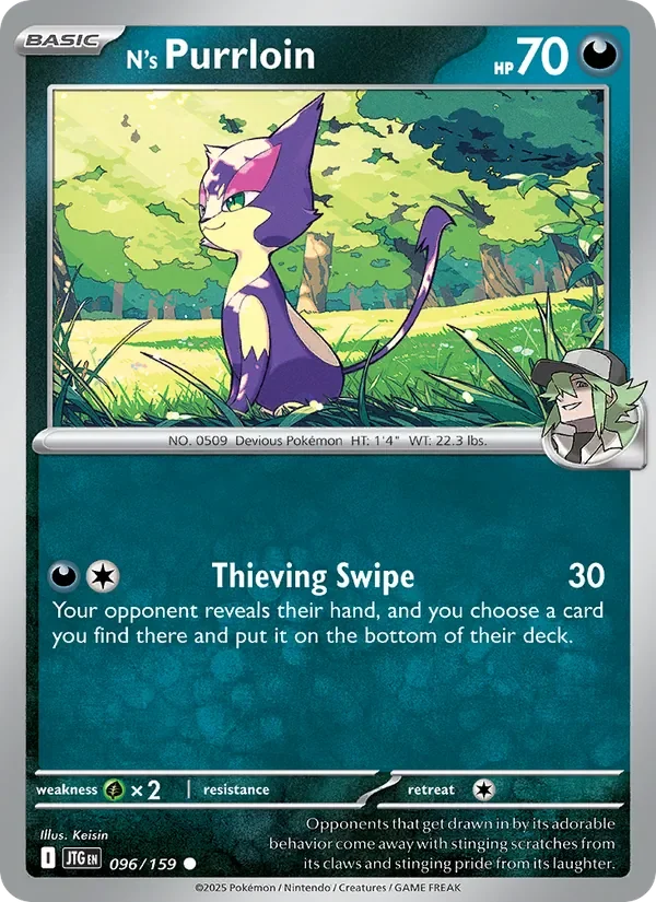 N's Purrloin - Non-holo
