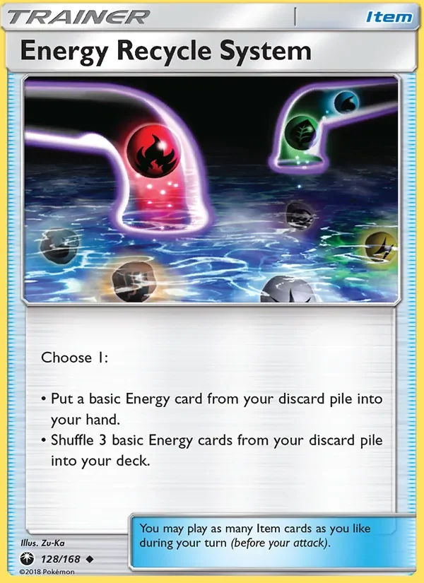 Energy Recycle System - Non-holo