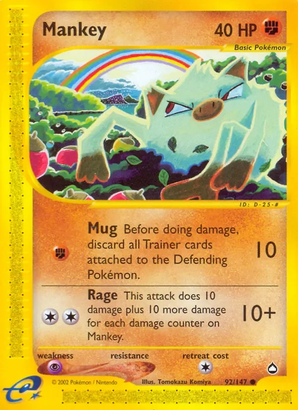 Mankey - Non-holo