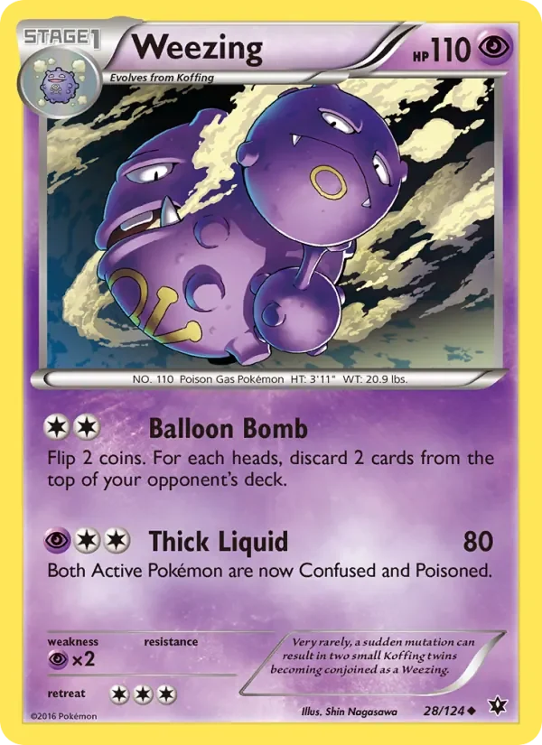 Weezing - Non-holo