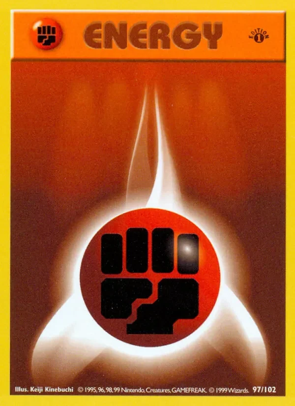 Fighting Energy - Non-holo - 1999-2000 copyright