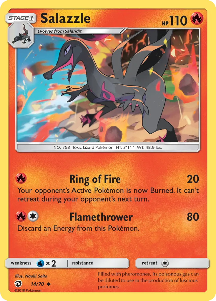 Salazzle - Non-holo
