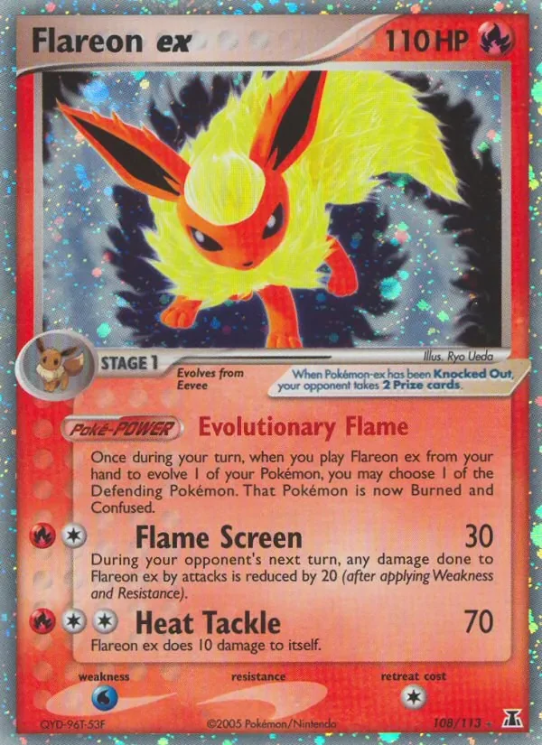 Flareon ex - Holo