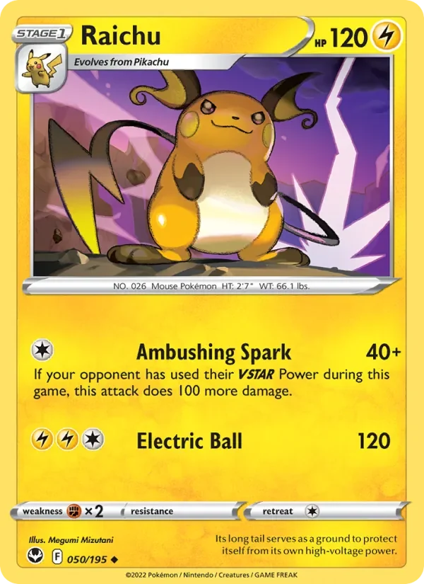 Raichu - Non-holo