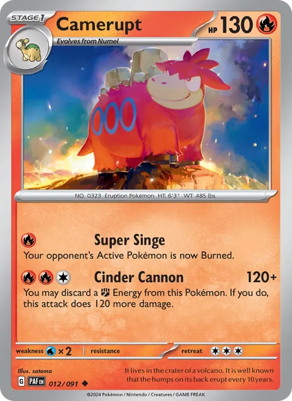 Camerupt - Non-holo