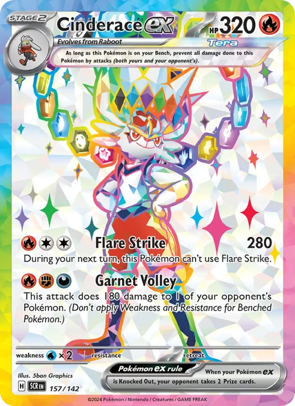 Cinderace ex - Full Art