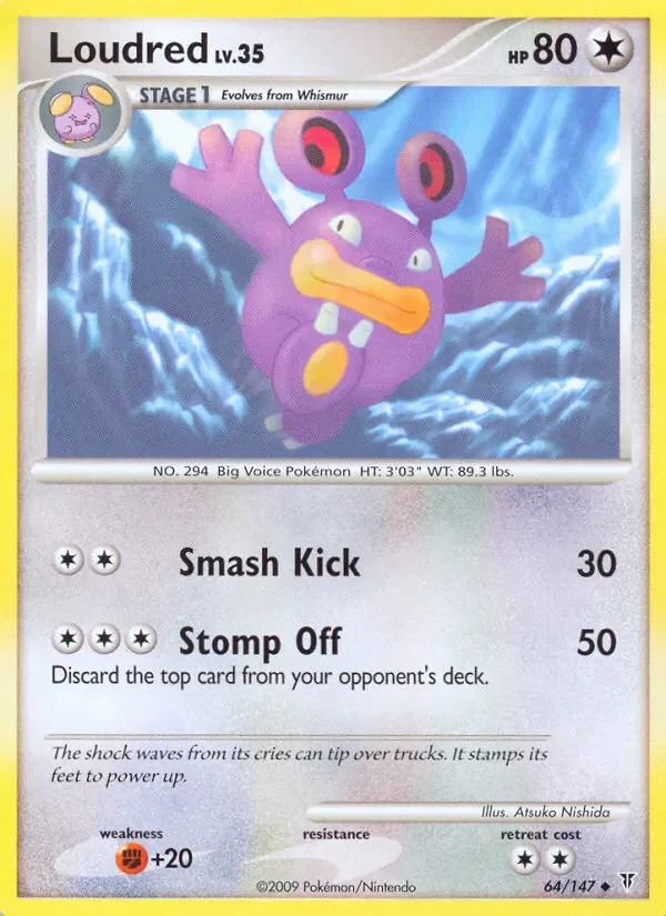 Loudred - Non-holo