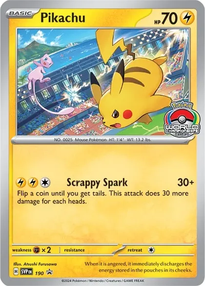 Pikachu - Non-holo