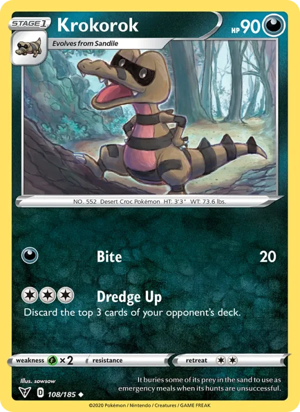 Krokorok - Non-holo