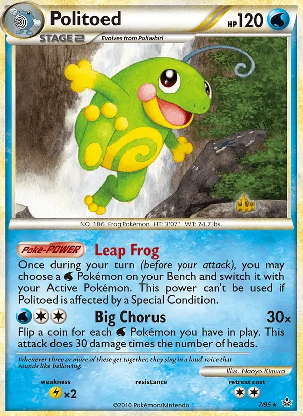 Politoed - Holo