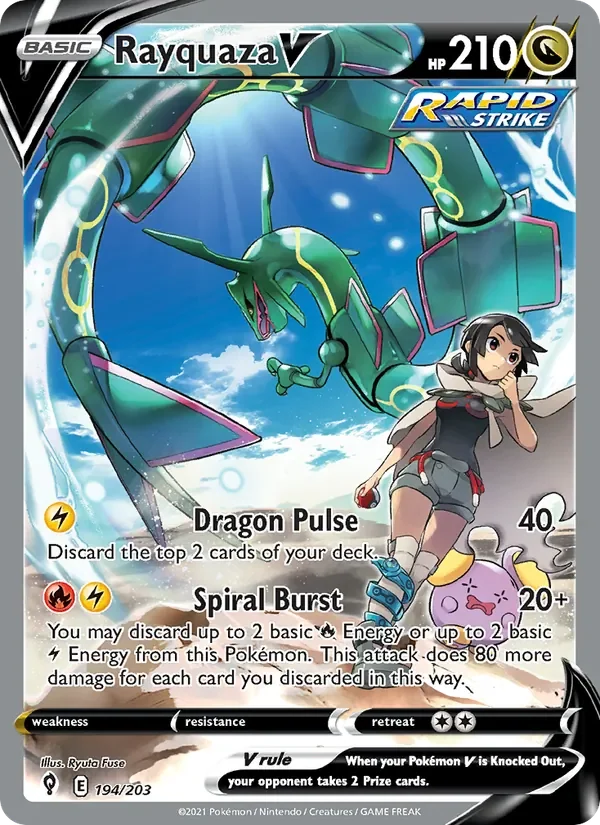 Rayquaza V - Holo