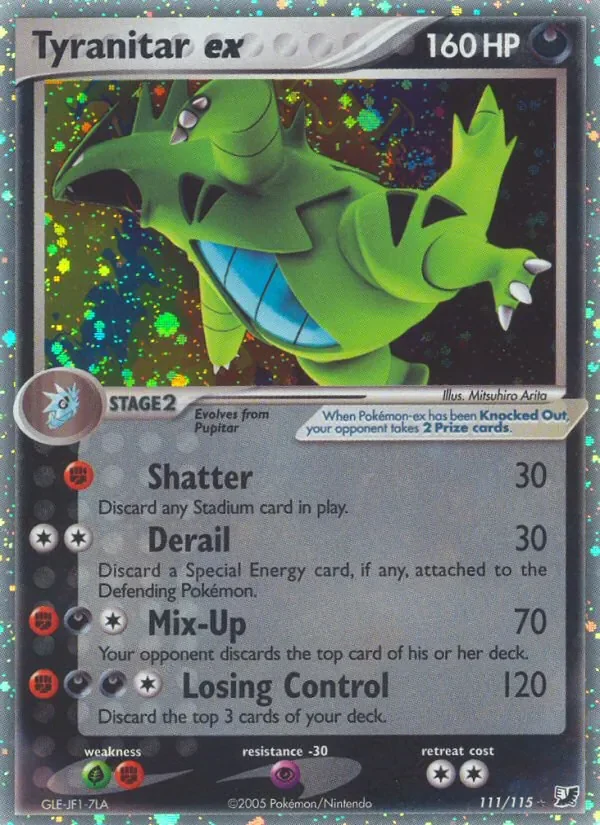 Tyranitar ex - Holo