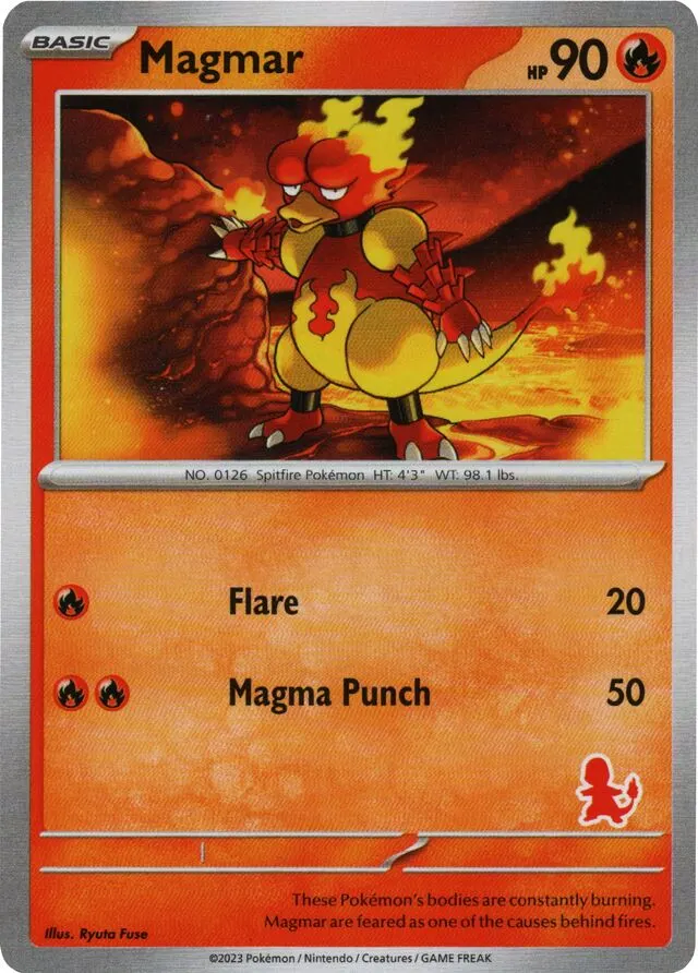 Magmar - Non-holo - Charmander
