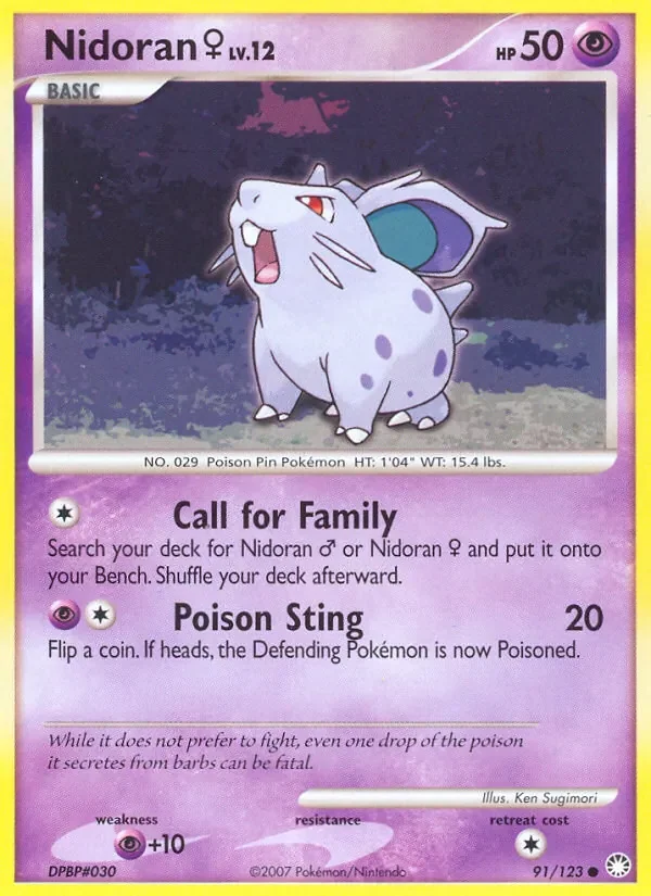 Nidoran♀ - Non-holo