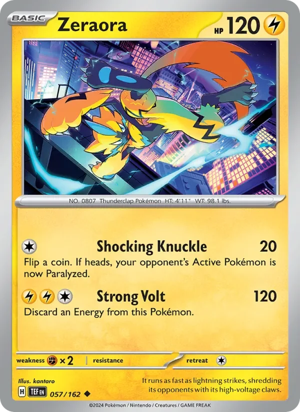 Zeraora - Non-holo