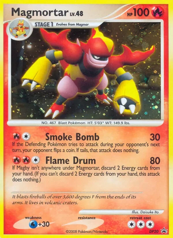 Magmortar - Holo