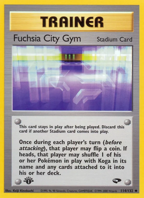 Fuchsia City Gym - Non-holo