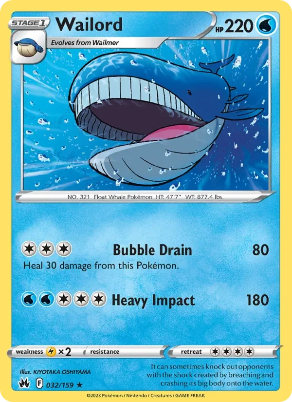 Wailord - Non-holo