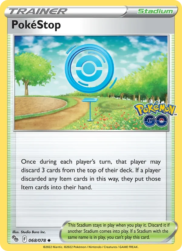 PokéStop - Non-holo