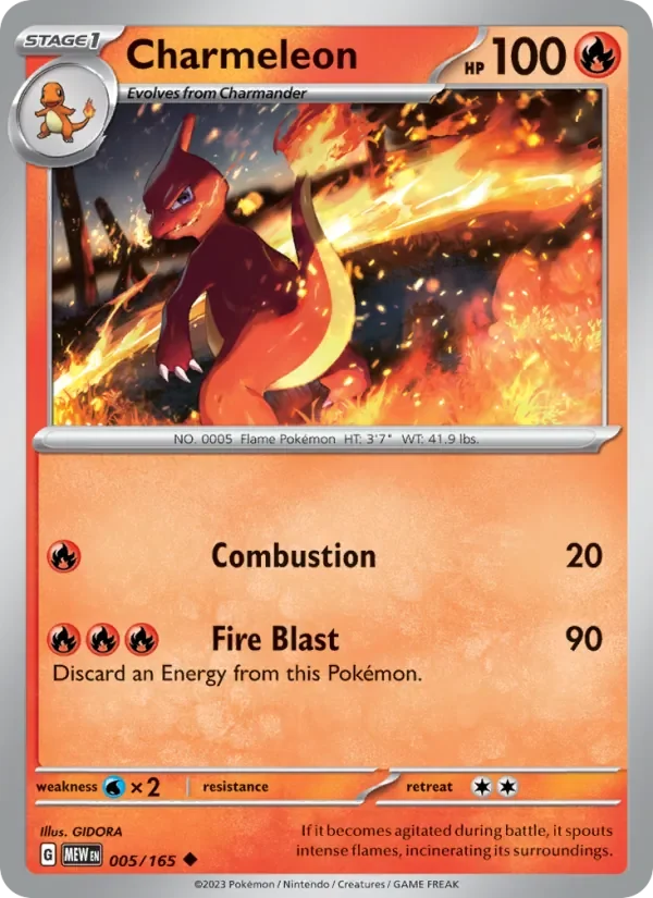 Charmeleon - Non-holo