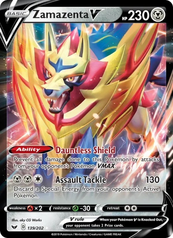 Zamazenta V - Holo