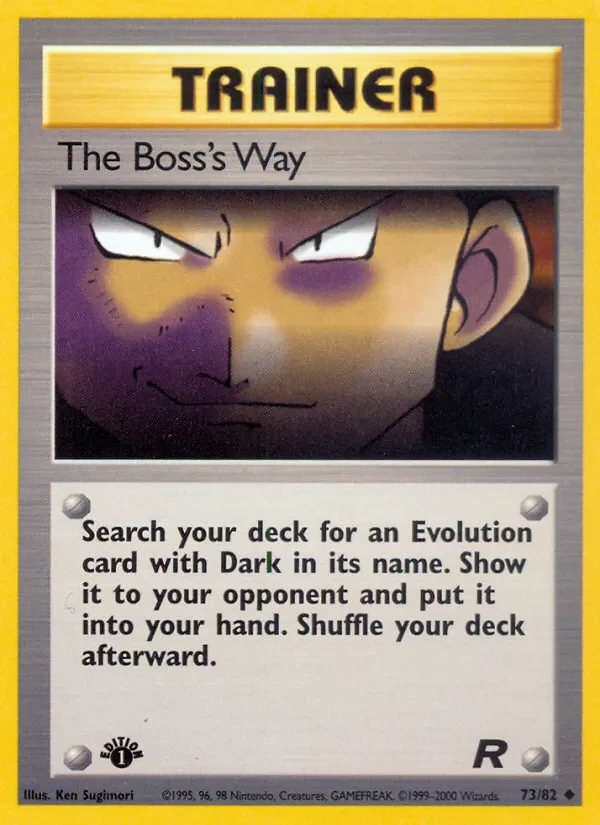 The Boss's Way - Non-holo