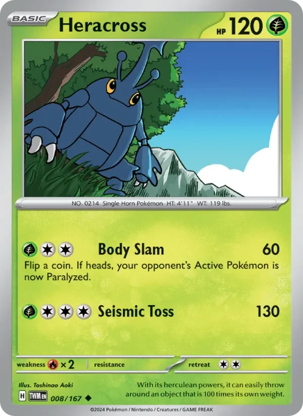 Heracross - Non-holo