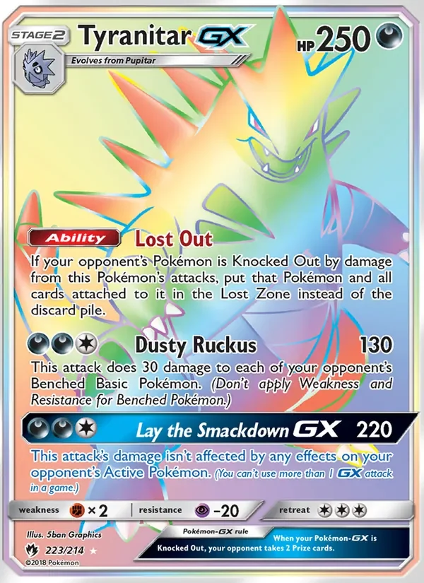Tyranitar GX - Non-holo