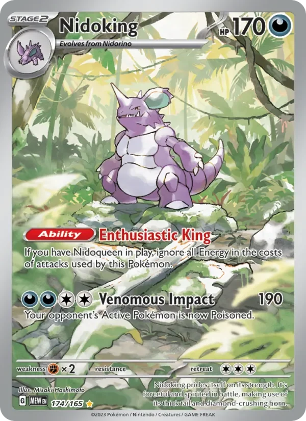 Nidoking - Full Art